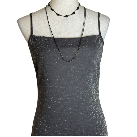 Dresses & Skirts - Glitter Sparkle Womens Maxi Formal Gown Dress Size Small Evening Event Mobwife